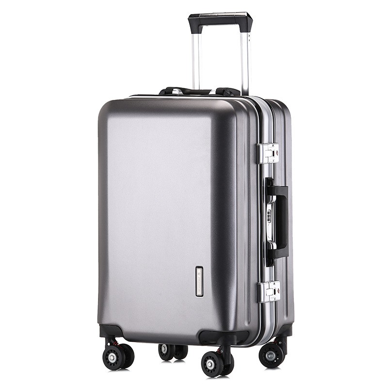 铝合金拉杆箱，灰色，老兵退伍拉杆箱 20英寸